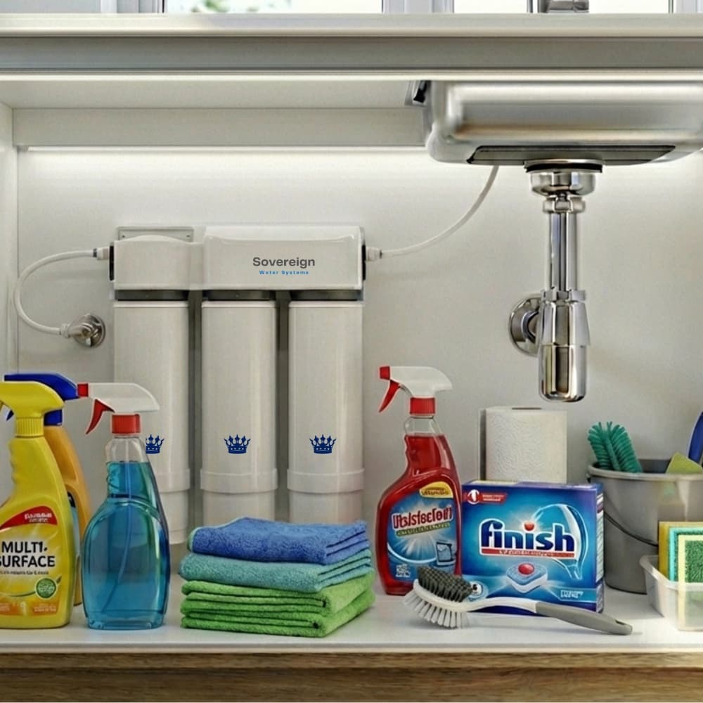 CrownGuard Triple under-sink filtration system
