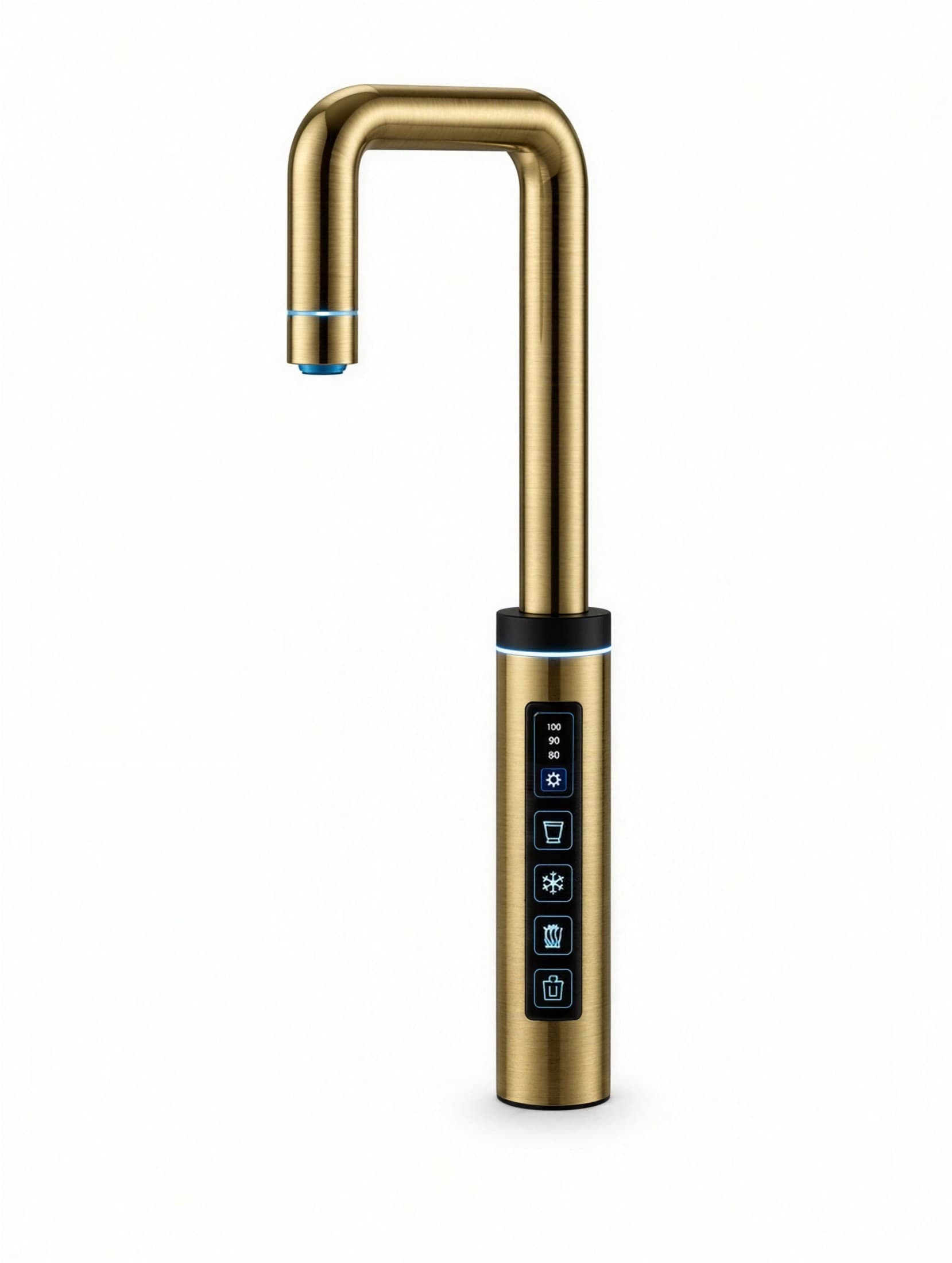RoyalFlow S1 smart tap in Vintage Gold